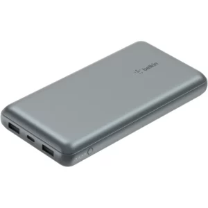 Power Bank Belkin BOOST CHARGE (20000 mAH) 15 WATT- USB-A & C 15w – Gris