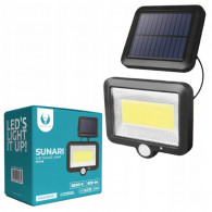 Lampe solaire LED Forever Light SUNARI FLS-06 COB PIR 8W 600lm 6000K 1800mAh Li-Ion
