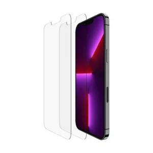 Protecteur d'écran Belkin pour iPhone 13 Pro Max // 14 PLUS  en verre trempé, traité antimicrobien (Pack de 2)